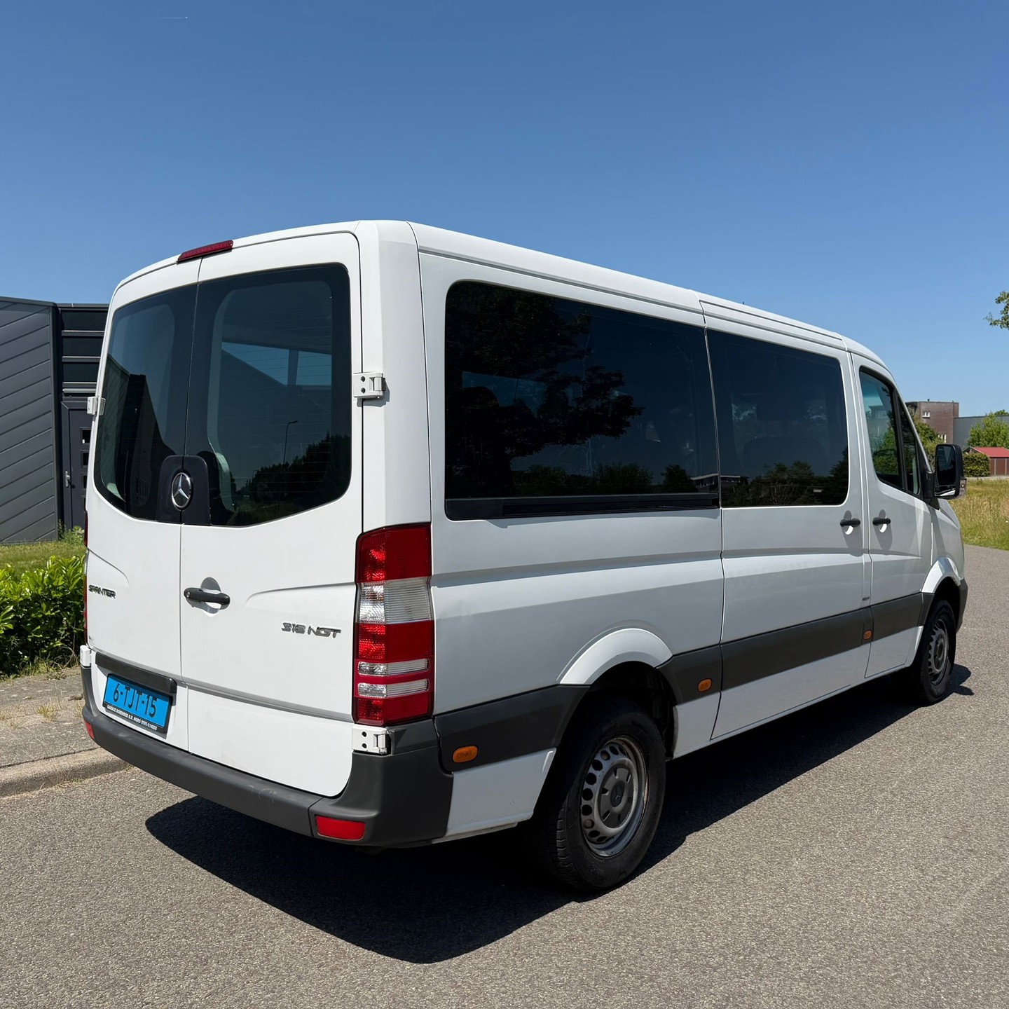Mercedes-Benz Sprinter 316 NGT 1.8 366 Diesel / LPG |Geel kenteken | EX BTW | BPM Vrij foto 2