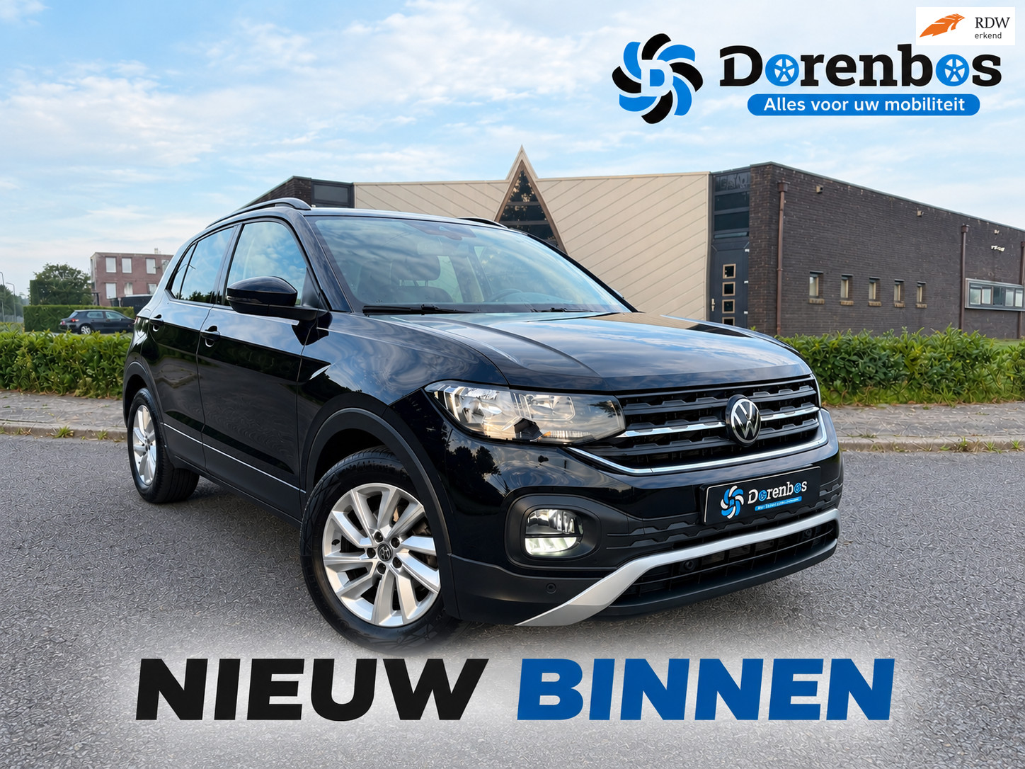 Volkswagen T-Cross 1.0 TSI Style | Lichtmetalen-Velgen | Airco | Lane assist | Inklapbare spiegels